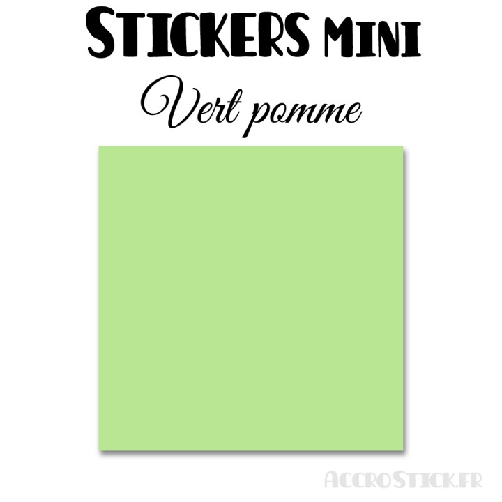 16 Carrés 4 cm - Stickers mini gommettes