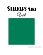 16 Carrés 4 cm - Stickers mini gommettes