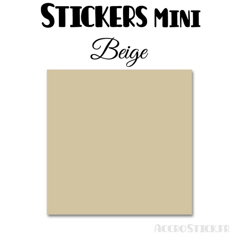 8 Carrés 5 cm - Stickers mini gommettes