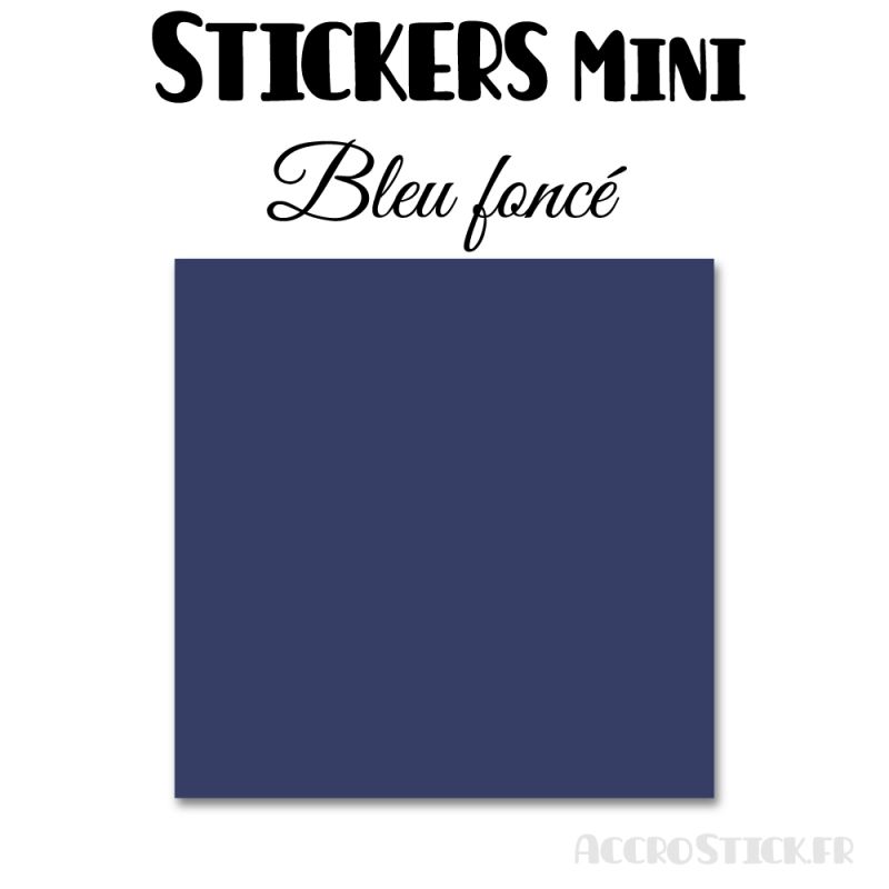 8 Carrés 5 cm - Stickers mini gommettes