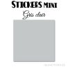 8 Carrés 5 cm - Stickers mini gommettes