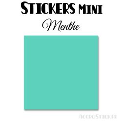 8 Carrés 5 cm - Stickers mini gommettes