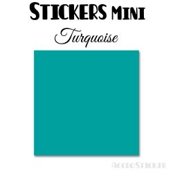 8 Carrés 5 cm - Stickers mini gommettes