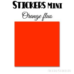 8 Carrés 6 cm - Stickers mini gommettes