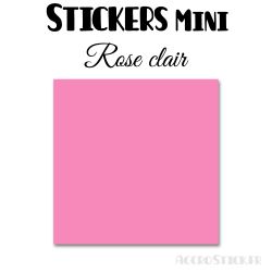 8 Carrés 6 cm - Stickers mini gommettes