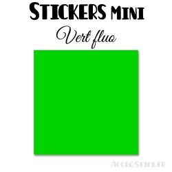 8 Carrés 6 cm - Stickers mini gommettes