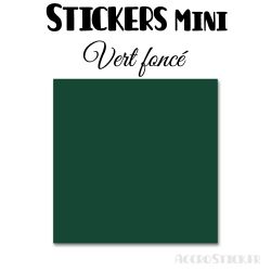 8 Carrés 6 cm - Stickers mini gommettes