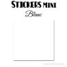 8 Carrés 7 cm - Stickers mini gommettes