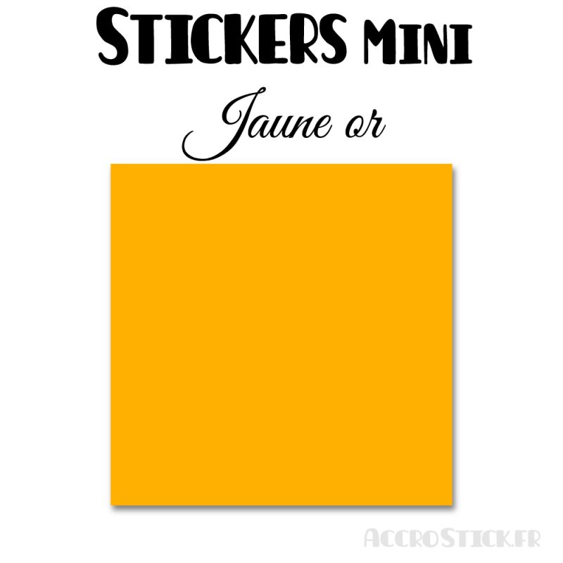 8 Carrés 7 cm - Stickers mini gommettes