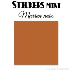 8 Carrés 7 cm - Stickers mini gommettes