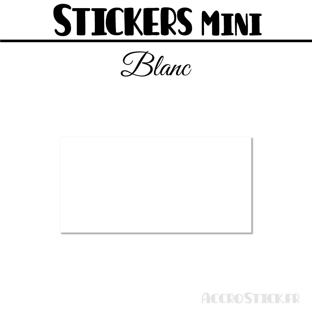 80 Rectangles 3.5 cm - Stickers étiquettes gommettes