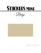 48 Rectangles 4 cm - Stickers étiquettes gommettes