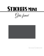 48 Rectangles 4 cm - Stickers étiquettes gommettes