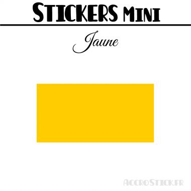 48 Rectangles 4 cm - Stickers étiquettes gommettes