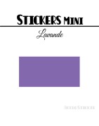 48 Rectangles 4 cm - Stickers étiquettes gommettes