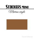 48 Rectangles 4 cm - Stickers étiquettes gommettes