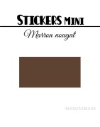 48 Rectangles 4 cm - Stickers étiquettes gommettes