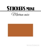 48 Rectangles 4 cm - Stickers étiquettes gommettes