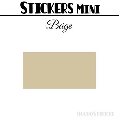 24 Rectangles 5 cm - Stickers étiquettes gommettes