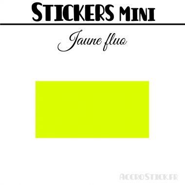 24 Rectangles 5 cm - Stickers étiquettes gommettes