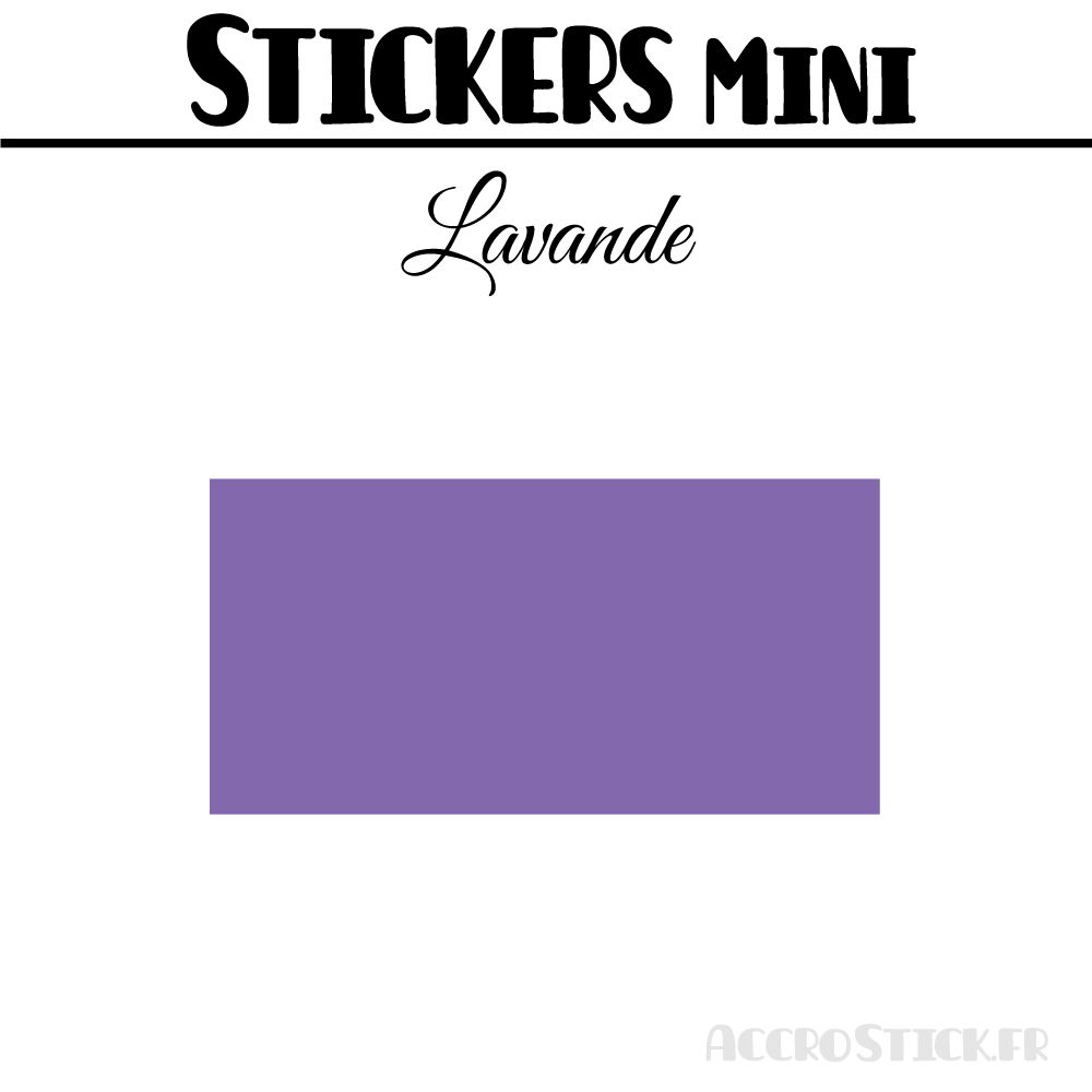 24 Rectangles 5 cm - Stickers étiquettes gommettes