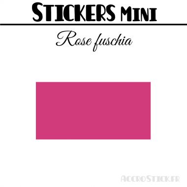 24 Rectangles 5 cm - Stickers étiquettes gommettes