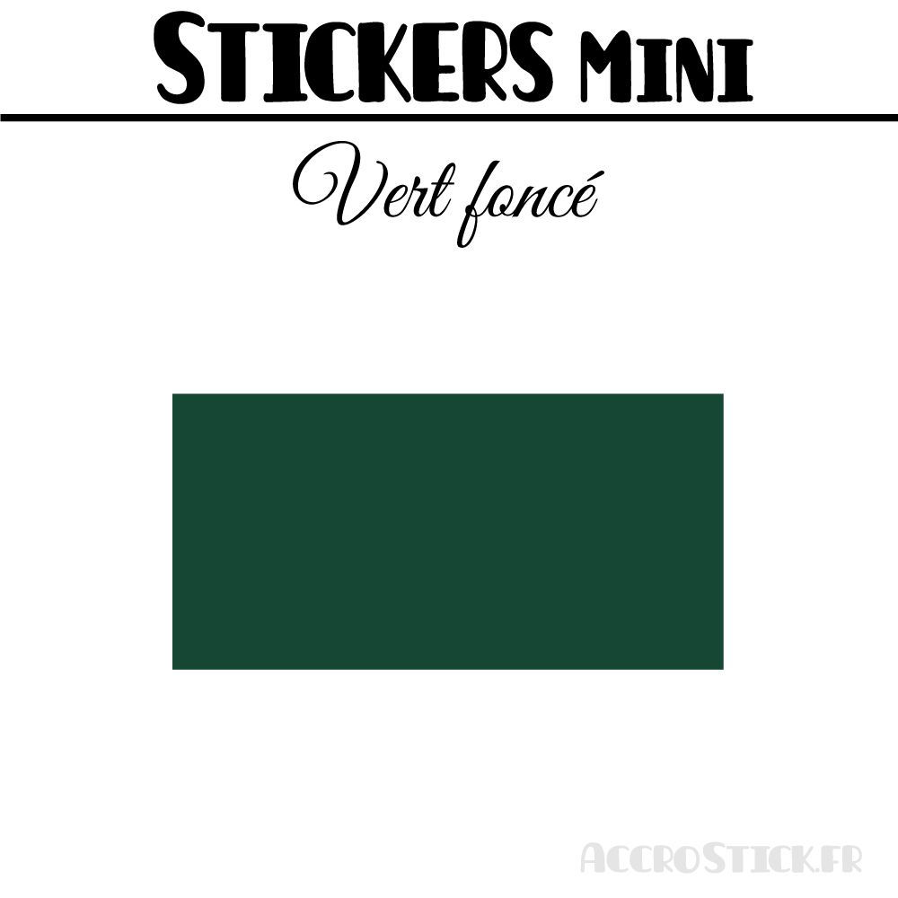 24 Rectangles 5 cm - Stickers étiquettes gommettes