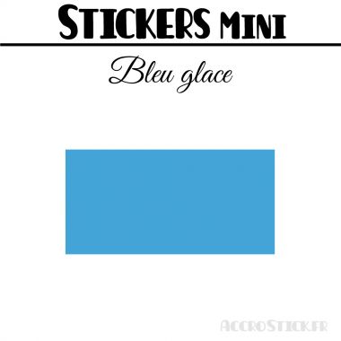 24 Rectangles 6 cm - Stickers étiquettes gommettes
