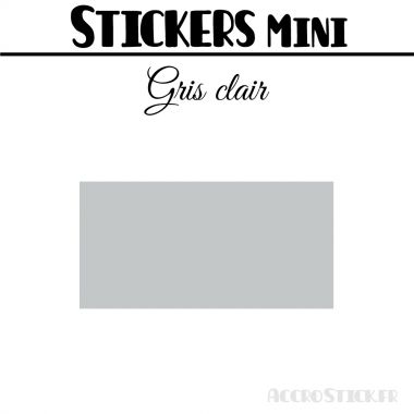 24 Rectangles 6 cm - Stickers étiquettes gommettes