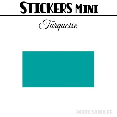 16 Rectangles 7 cm - Stickers étiquettes gommettes