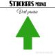 624 Flèches 0,8 cm - Stickers mini gommettes