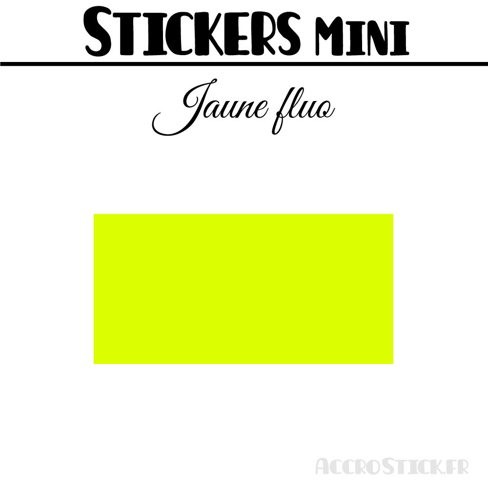 8 Rectangles 8 cm - Stickers étiquettes gommettes