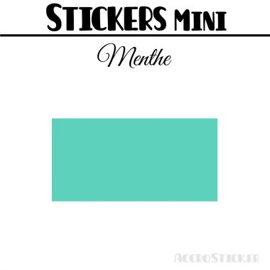 8 Rectangles 8 cm - Stickers étiquettes gommettes