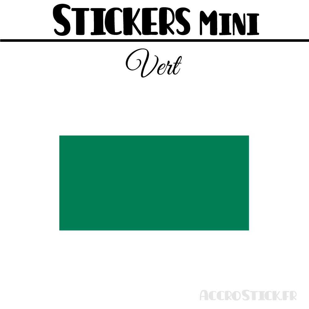 8 Rectangles 8 cm - Stickers étiquettes gommettes