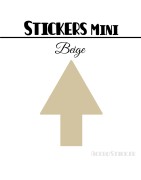 352 Flèches 1 cm - Stickers mini gommettes