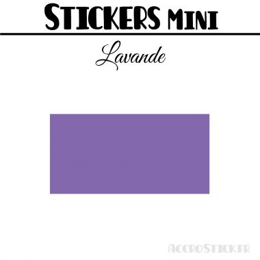 8 Rectangles 9 cm - Stickers étiquettes gommettes