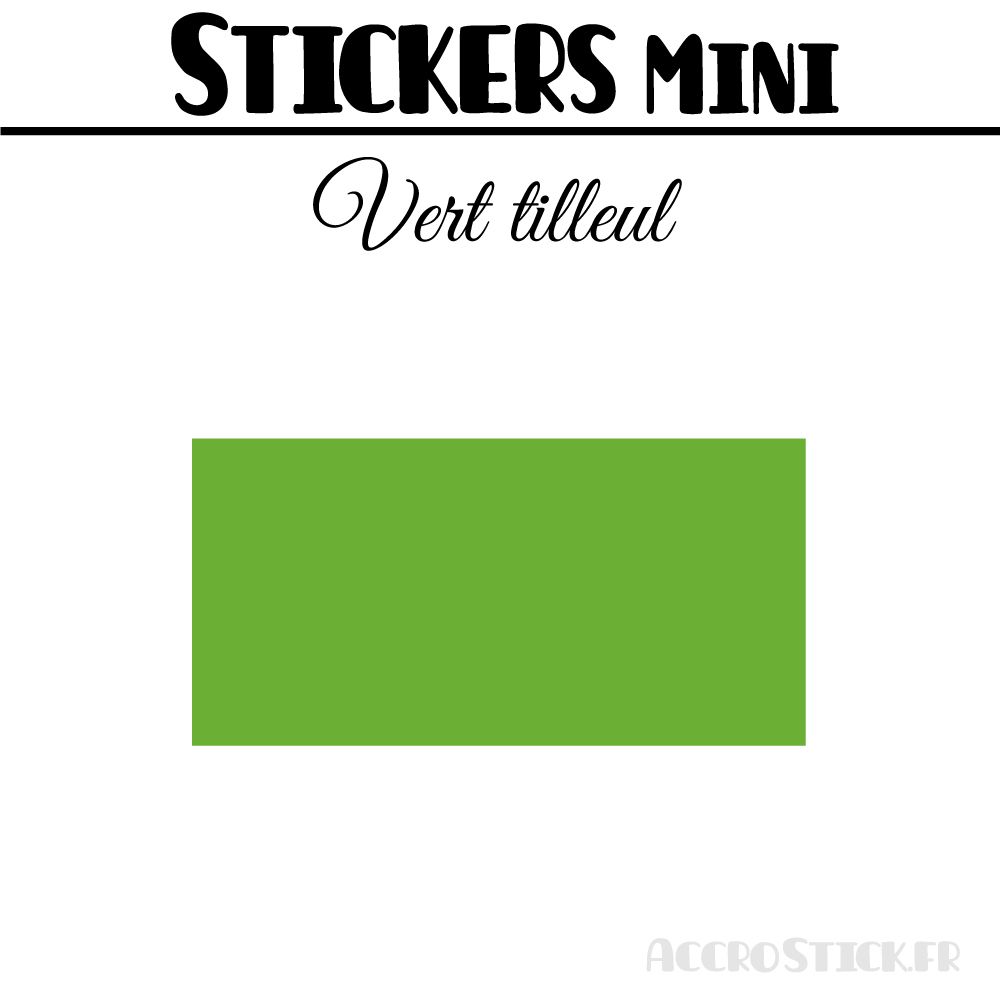 8 Rectangles 9 cm - Stickers étiquettes gommettes