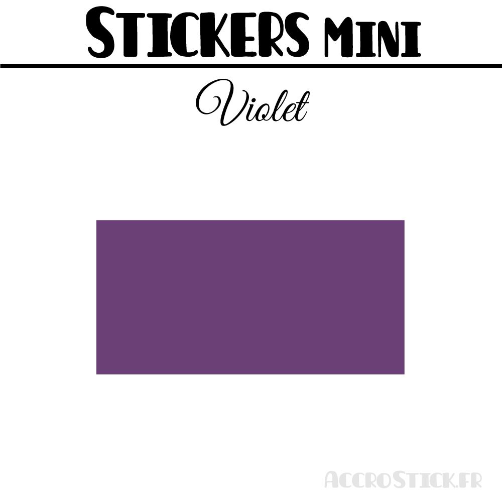 8 Rectangles 9 cm - Stickers étiquettes gommettes