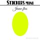 16 Ovales 3.5 cm - Stickers mini gommettes
