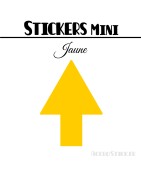 352 Flèches 1 cm - Stickers mini gommettes
