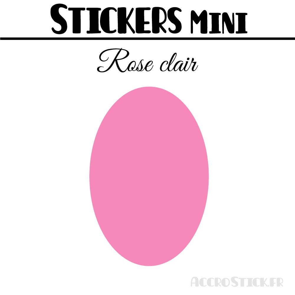 16 Ovales 3.5 cm - Stickers mini gommettes