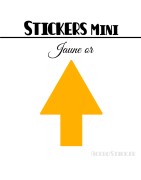 352 Flèches 1 cm - Stickers mini gommettes