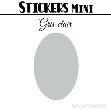 16 Ovales 4 cm - Stickers mini gommettes