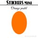 16 Ovales 4 cm - Stickers mini gommettes