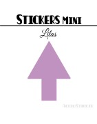 352 Flèches 1 cm - Stickers mini gommettes