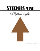 352 Flèches 1 cm - Stickers mini gommettes