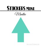 352 Flèches 1 cm - Stickers mini gommettes