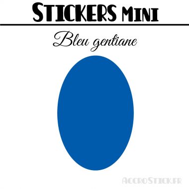 8 Ovales 6 cm - Stickers mini gommettes