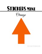 352 Flèches 1 cm - Stickers mini gommettes