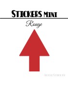 352 Flèches 1 cm - Stickers mini gommettes